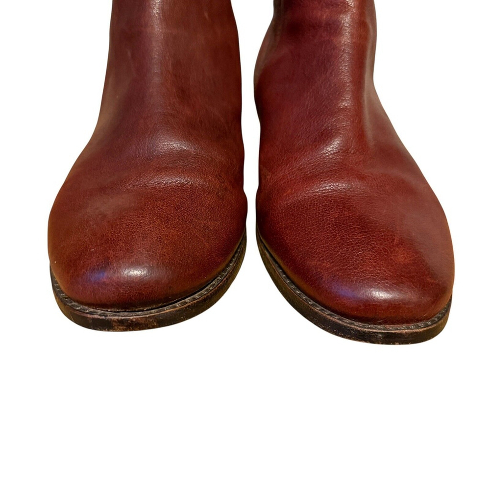 Frye Women's Ankle Boots in Rich Brown - Picture 3 of 9
